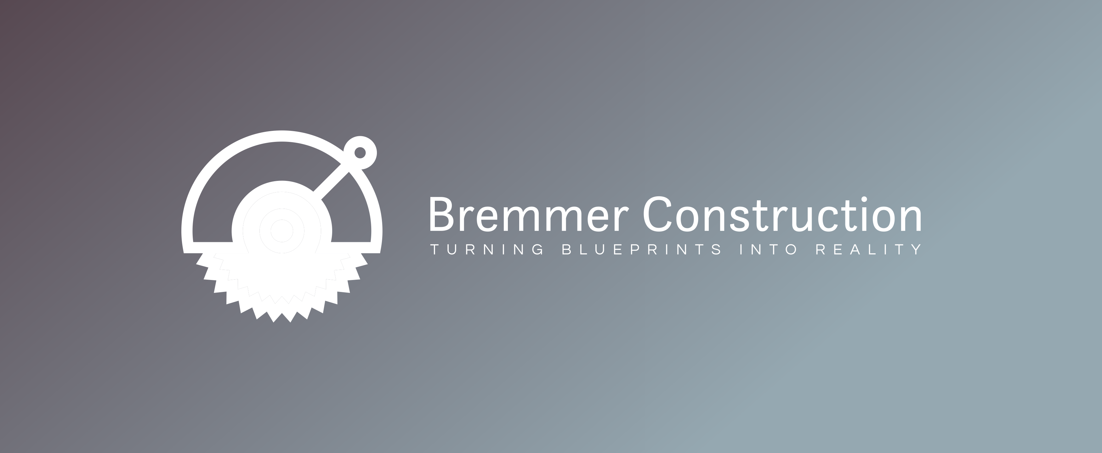 Bremmer Construction header with logo